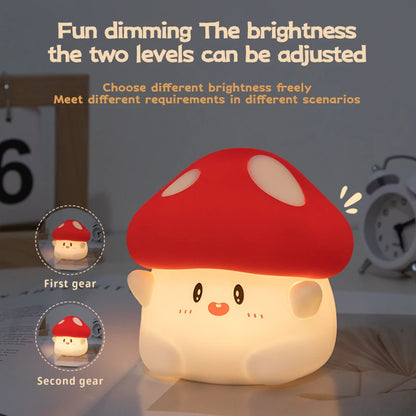 Halloween Night Light Mushroom
